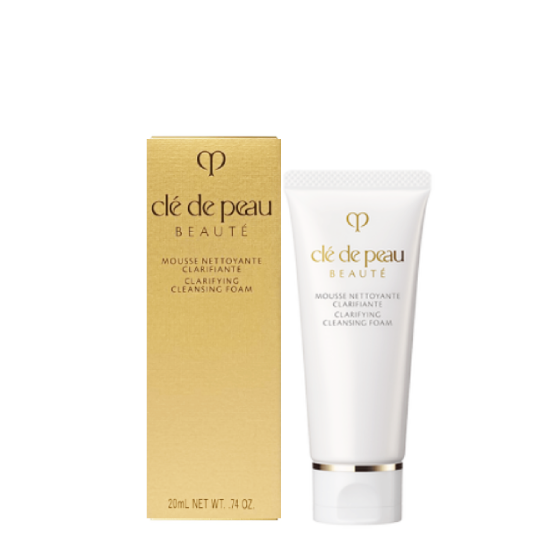 Cle De Peau Beaute Clarifying Cleansing Foam 20ml, Cle De Peau Beaute Clarifying Cleansing Foam , Cle De Peau Beaute Clarifying Cleansing Foam ราคา , Cle De Peau Beaute Clarifying Cleansing Foam รีวิว,Cle De Peau Beaute , โฟมล้างหน้า Cle De Peau Beaute ,เคลย์ เดอ โป , เคลย์ เดอ โป คลีนซิ่งโฟม